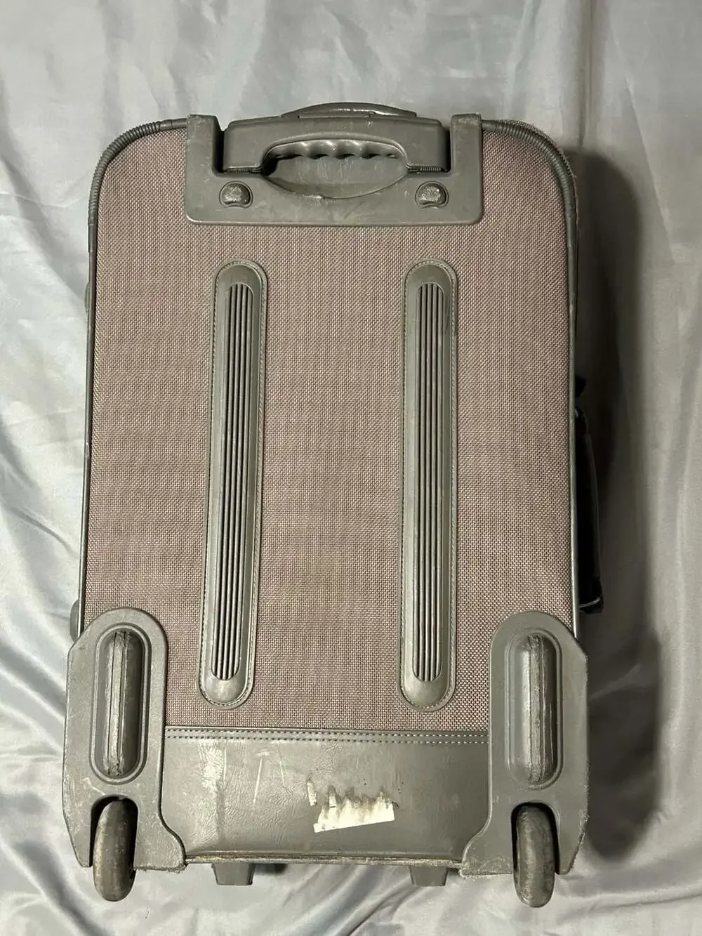 Delsey Grey Softside Rolling Carry-On Luggage